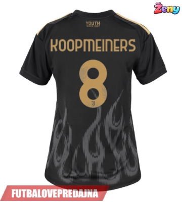 Lacne Ženy Futbalové dres Juventus Teun Koopmeiners #8 2026-27 Krátky Rukáv - Tretina